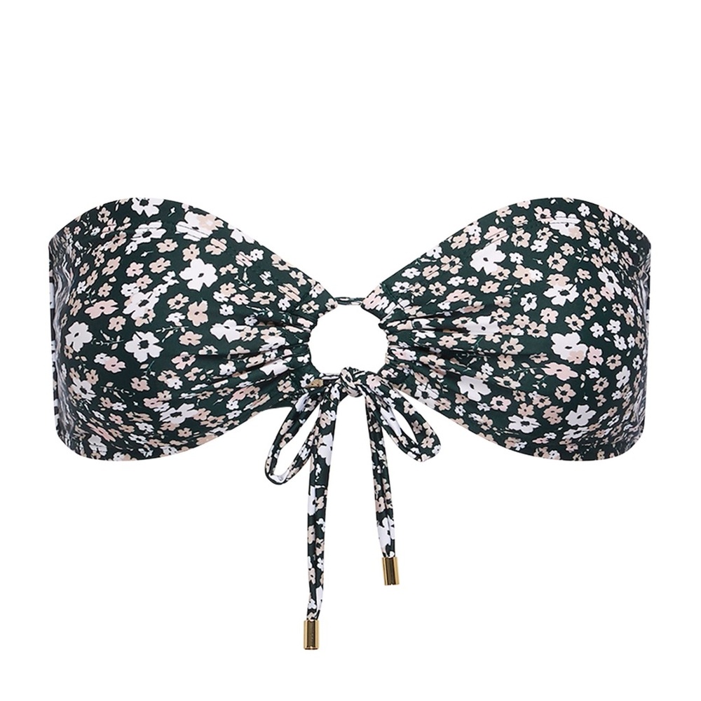 PEONY Bandeau Bikini Top Petit Fleur